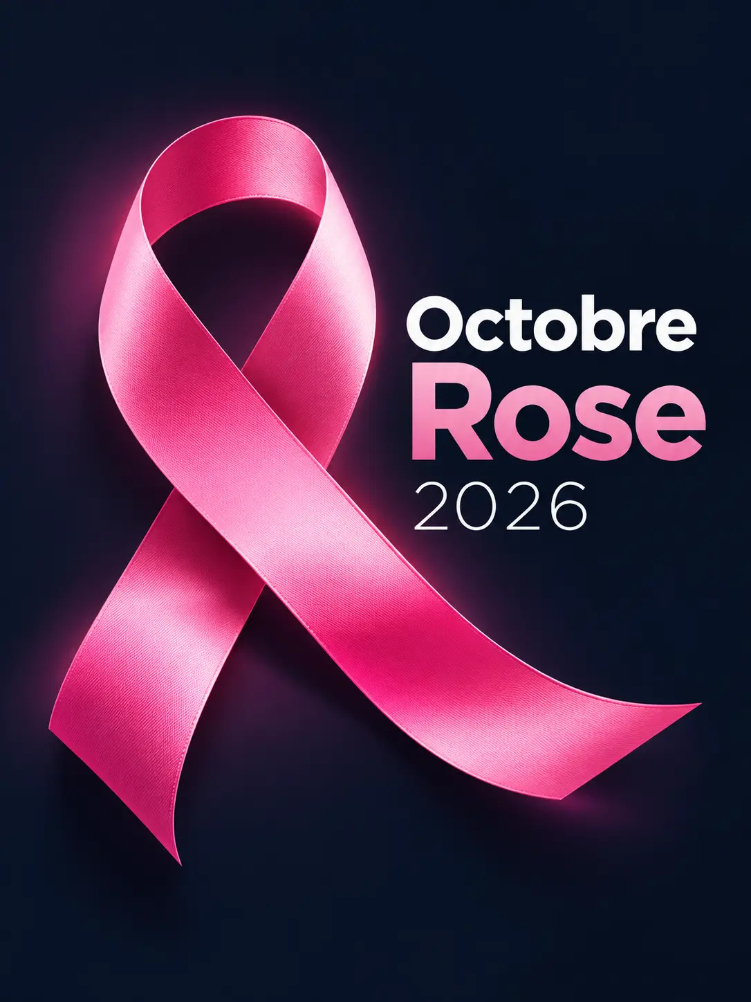 Ruban rose Octobre Rose 2026 – Soutien de l'USTM FOOTBALL à la lutte contre le cancer du sein